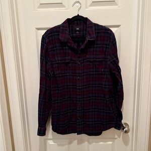 Vans Plaid Button-Up Shirt